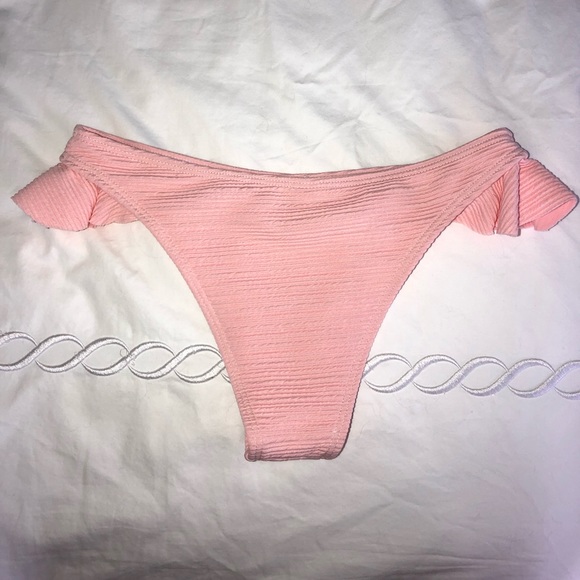 Pink/Light Pink Bikini Bottoms - Picture 2 of 2